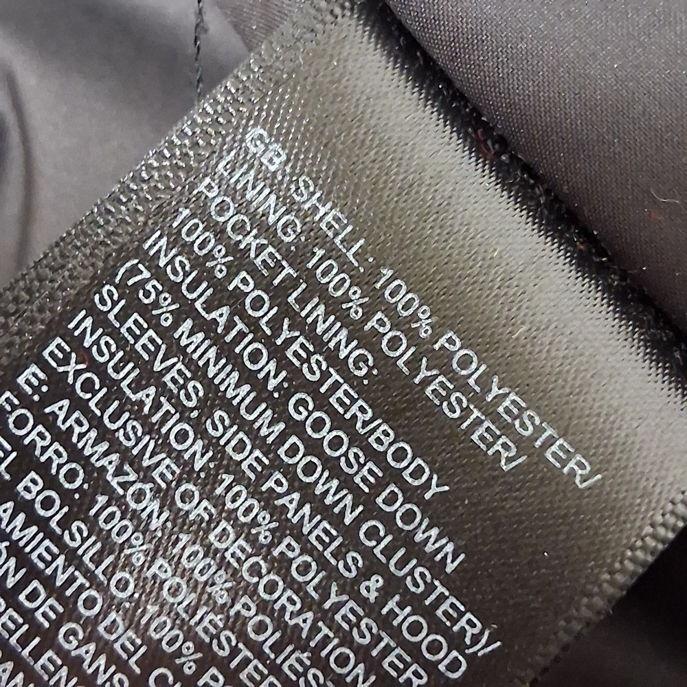 The North Face 550 Down The Toastie Coastie Parka Jacket Sz Large DryVent - Picture 9 of 16